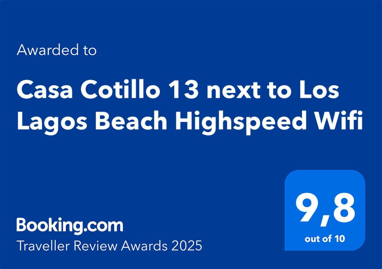 Casa Cotillo 13 Next To Los Lagos Beach Highspeed Wifi Экстерьер фото